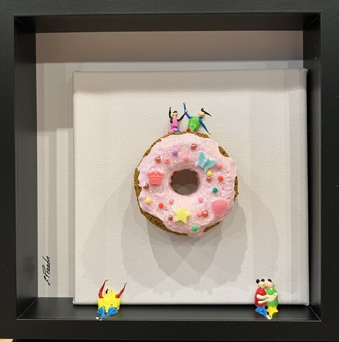 Action. Freedom. Love. EKA♥️Lö par Eka Peradze, Peinture en vente sur Singulart