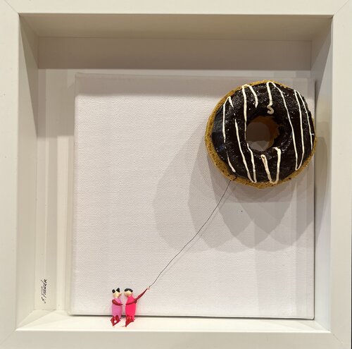 Action. Freedom. Love. EKA♥️YX par Eka Peradze, Peinture en vente sur Singulart