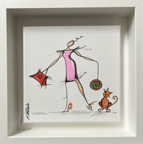 Action. Love ❤️Freedom♥️E par Eka Peradze, Peinture en vente sur Singulart