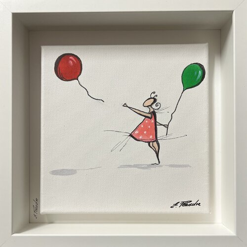 Action. Love ❤️Freedom♥️V par Eka Peradze, Peinture en vente sur Singulart