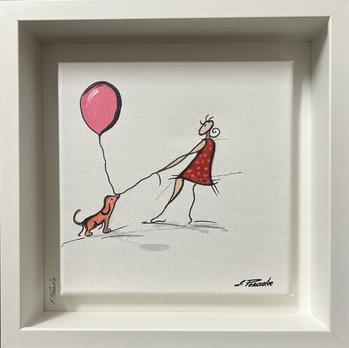 Action. Love ❤️Freedom.Eka. par Eka Peradze, Peinture en vente sur Singulart