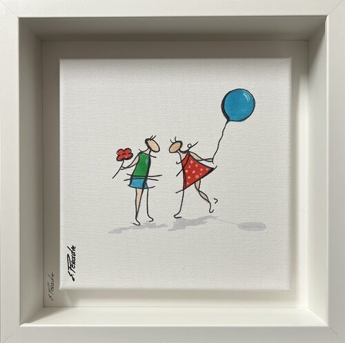 Action. Love ❤️Freedom.Eka.🌹 von Eka Peradze, Malerei kaufen auf Singulart