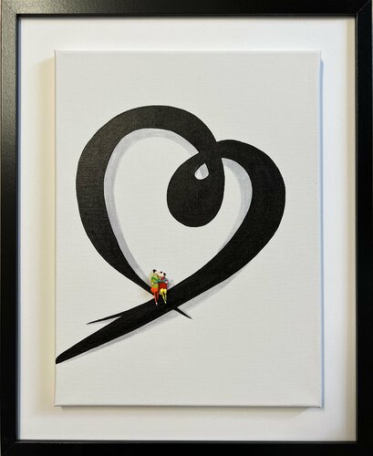 Action. Action.Freiheit.-15P♥️ par Eka Peradze, Peinture en vente sur Singulart