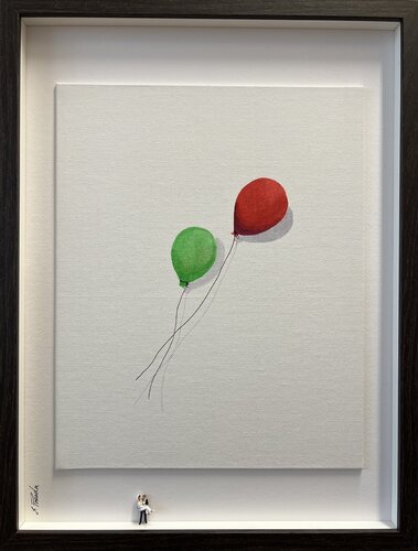 Action. Freedom. Love. EKA♥️1x par Eka Peradze, Peinture en vente sur Singulart