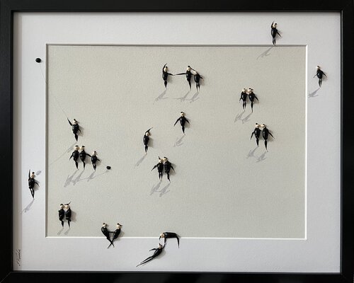 Action. Freedom. Love. EKA♥️01 par Eka Peradze, Peinture en vente sur Singulart