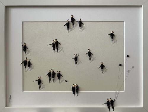Action. Freedom. Love. EKA♥️Lä de Eka Peradze, Pintura a la venta en Singulart