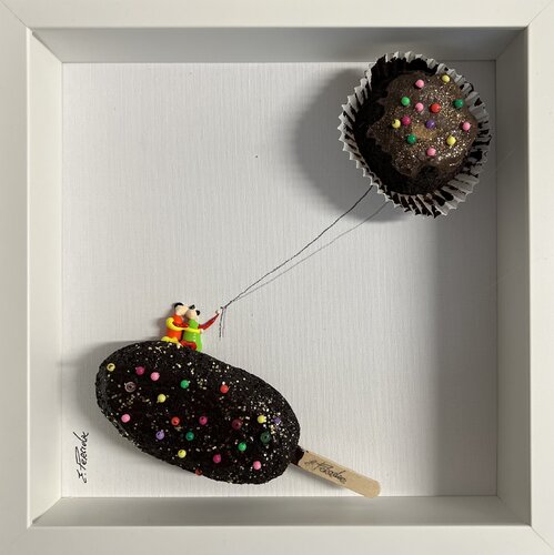 Action. Freedom. Love. EKA♥️PP♥️ von Eka Peradze, Malerei kaufen auf Singulart