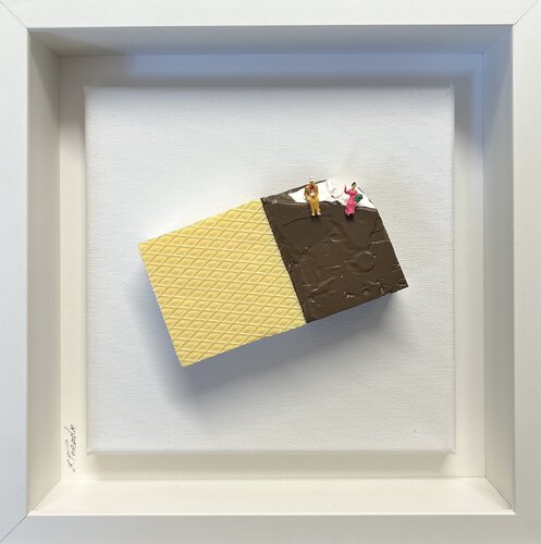 Action. Freedom. Love. EKA♥️KT de Eka Peradze, Pintura a la venta en Singulart