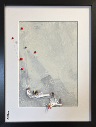 Action. Freedom. Love. EKA♥️Ö par Eka Peradze, Peinture en vente sur Singulart