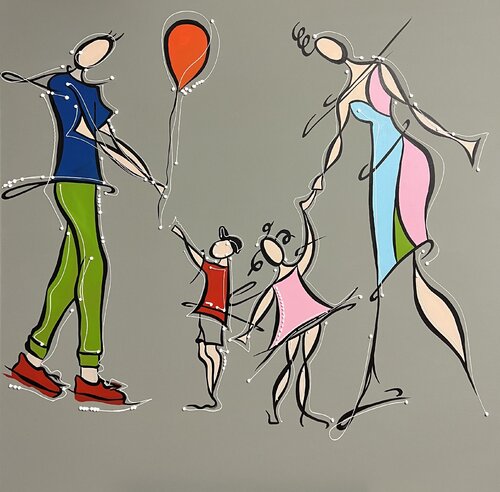 family van Eka Peradze, Schilderij te koop op Singulart