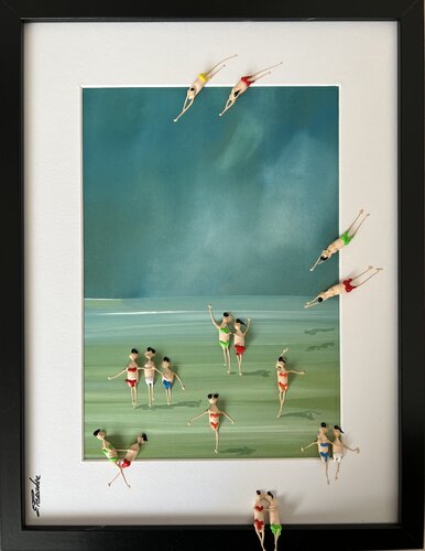 N17 Freedom. Family di Eka Peradze, Pittura in vendita su Singulart