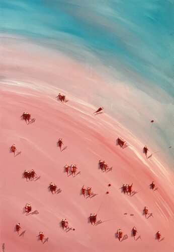Happyness. Freedom ♥️ par Eka Peradze, Peinture en vente sur Singulart