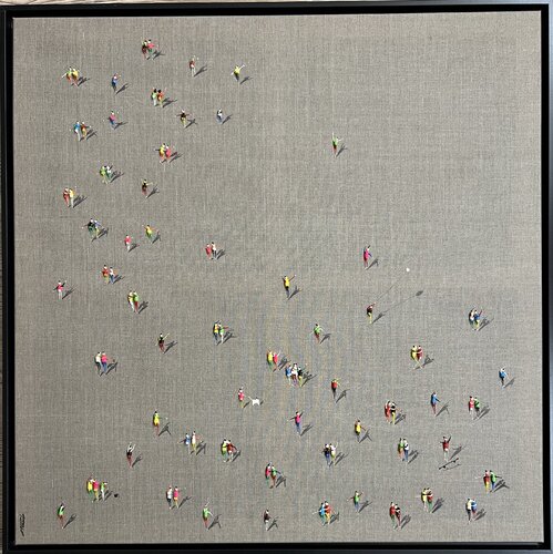 Action.Freedom. Love…..♥️only 2 days par Eka Peradze, Peinture en vente sur Singulart