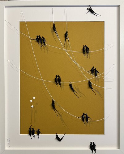 action. Freiheit lX par Eka Peradze, Peinture en vente sur Singulart