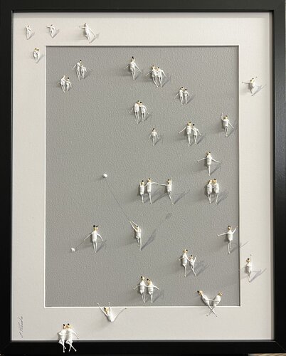 Action. Freedom. Love. EKA♥️.P♥️ par Eka Peradze, Peinture en vente sur Singulart