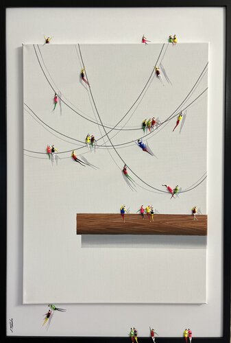 ♥️Action-Freiheit -1Eka par Eka Peradze, Peinture en vente sur Singulart