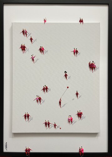 ♥️Action-Freiheit . par Eka Peradze, Peinture en vente sur Singulart