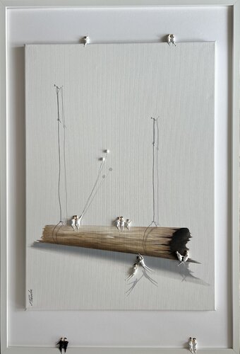 ♥️Action-Freiheit -12♥️Eka de Eka Peradze, Pintura a la venta en Singulart