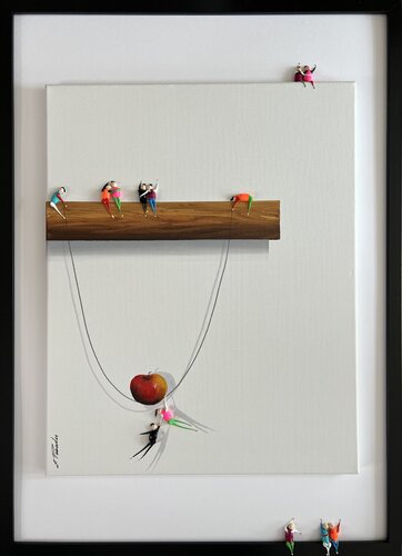 ♥️Action-Freiheit -12♥️Eka de Eka Peradze, Pintura a la venta en Singulart