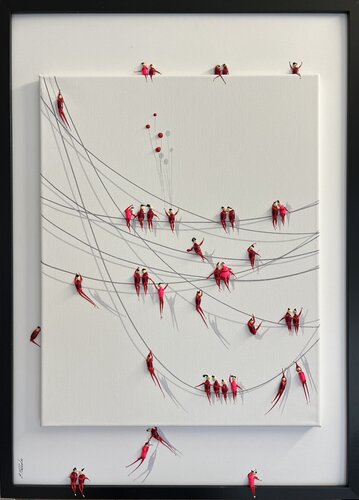 ♥️Action-Freiheit -12♥️Eka di Eka Peradze, Pittura in vendita su Singulart