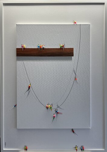 ♥️Action-Freiheit -12♥️Eka di Eka Peradze, Pittura in vendita su Singulart