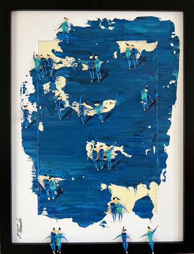 Summer SALE  DISCOUNT. Freedom. van Eka Peradze, Schilderij te koop op Singulart