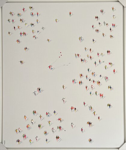 Action.Freedom. Love ❤️.♥️Ek von Eka Peradze, Malerei kaufen auf Singulart