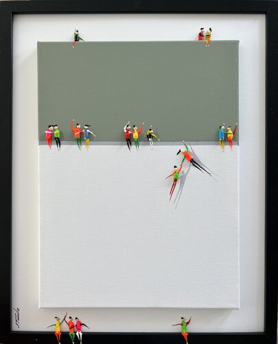 Love. Freedom.eka ♥️ von Eka Peradze, Malerei kaufen auf Singulart