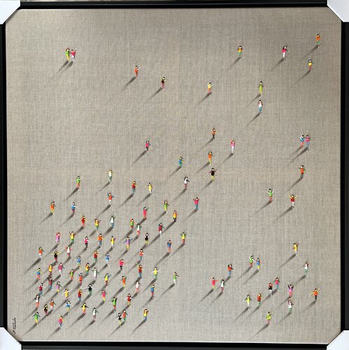 Action.Freedom. Love ❤️.♥️Ek von Eka Peradze, Malerei kaufen auf Singulart