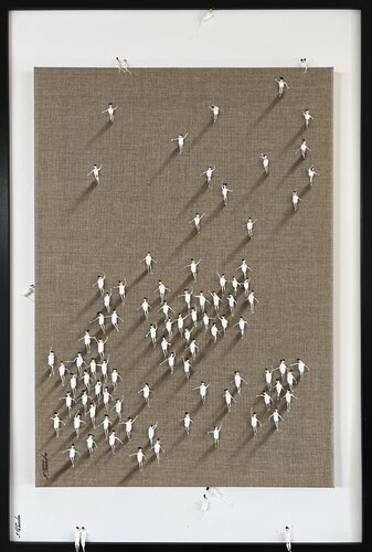 Action.Freedom. Love ❤️.♥️Ek von Eka Peradze, Malerei kaufen auf Singulart