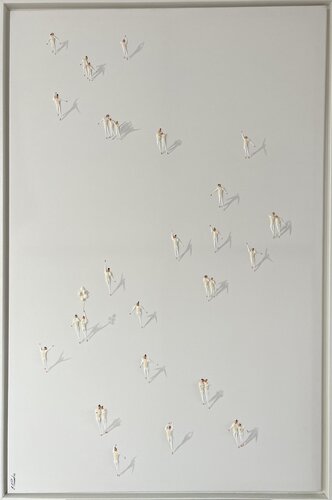 Action.Freedom. Love ❤️.♥️Ek von Eka Peradze, Malerei kaufen auf Singulart