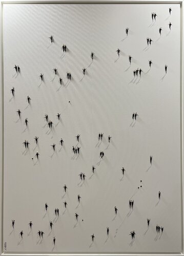 Action.Freedom. Love ❤️.♥️Ek von Eka Peradze, Malerei kaufen auf Singulart