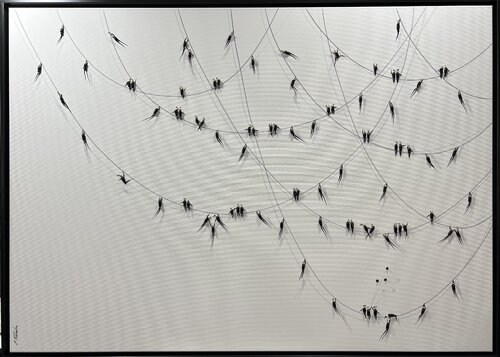 Action.Freedom. Love ❤️.♥️Ek von Eka Peradze, Malerei kaufen auf Singulart