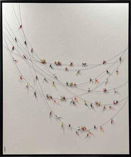Action.Freedom. Love ❤️.♥️Ek von Eka Peradze, Malerei kaufen auf Singulart