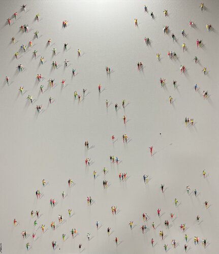 Action.Freedom. Love ❤️.♥️Ek von Eka Peradze, Malerei kaufen auf Singulart