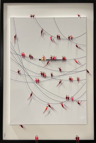Action.Freedom. Love ❤️.♥️Ek von Eka Peradze, Malerei kaufen auf Singulart
