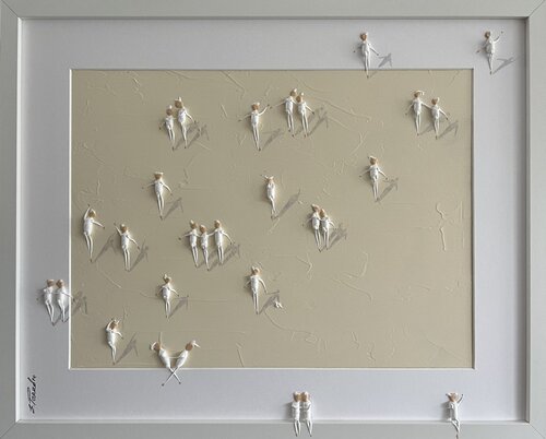 Love. Freedom.eka ♥️ von Eka Peradze, Malerei kaufen auf Singulart