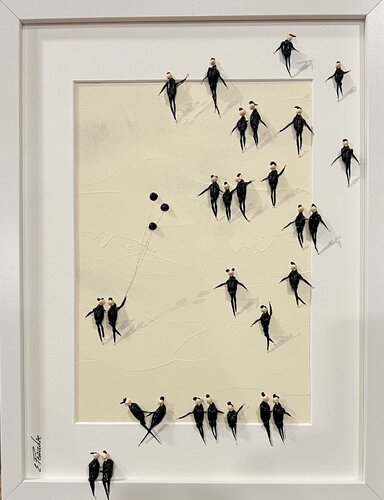 Love. Freedom.eka ♥️ par Eka Peradze, Peinture en vente sur Singulart