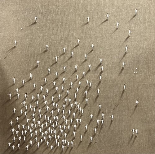 Action.Action.Freedom. par Eka Peradze, Peinture en vente sur Singulart