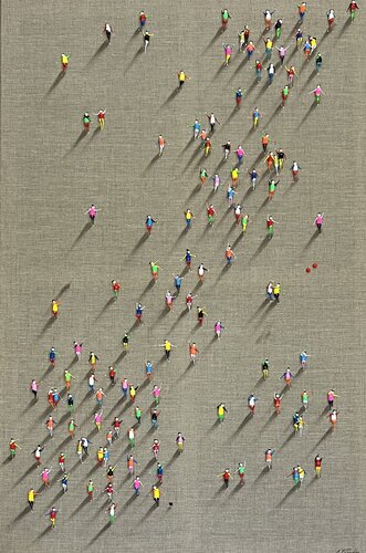Action.Action.Freedom. par Eka Peradze, Peinture en vente sur Singulart