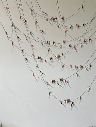 Action.Action.Freedom. par Eka Peradze, Peinture en vente sur Singulart