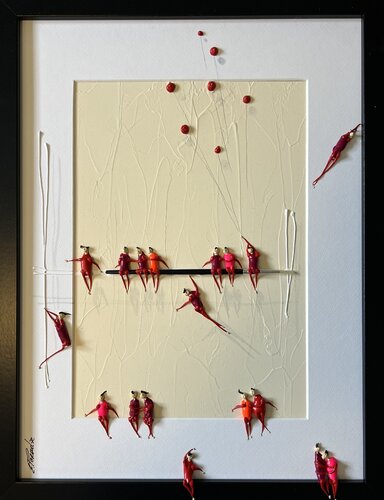 Love. Freedom.eka ♥️ par Eka Peradze, Peinture en vente sur Singulart
