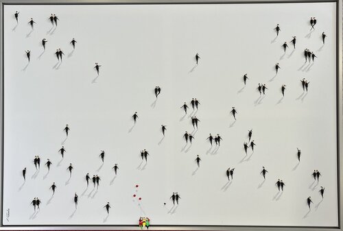 Action.Action.Freedom. par Eka Peradze, Peinture en vente sur Singulart