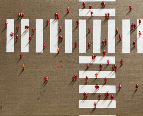 Action.Action.Freedom. par Eka Peradze, Peinture en vente sur Singulart