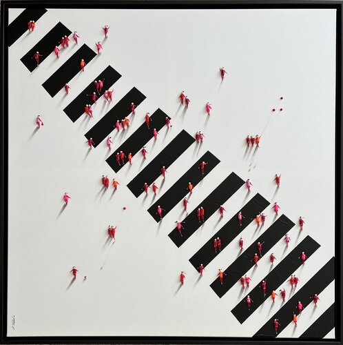 Action.Action.Freedom. par Eka Peradze, Peinture en vente sur Singulart