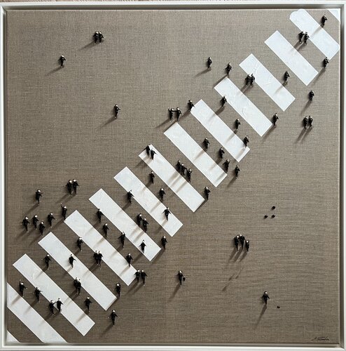 Action.Action.Freedom. par Eka Peradze, Peinture en vente sur Singulart
