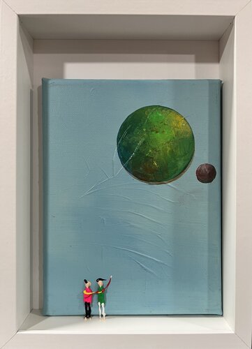 Action.Action.Freedom. di Eka Peradze, Pittura in vendita su Singulart