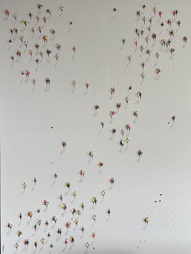 Action.Action.Freedom. par Eka Peradze, Peinture en vente sur Singulart