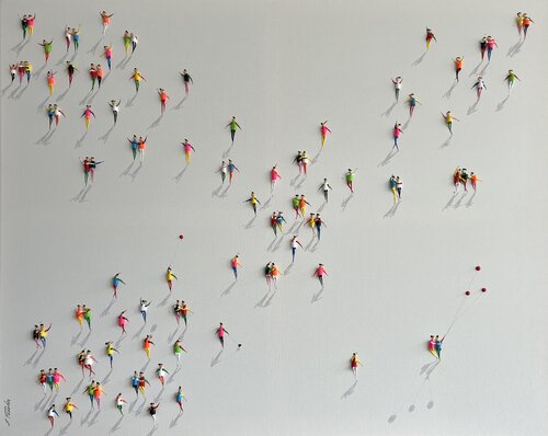 Action. Action.Freiheit.-17Pp di Eka Peradze, Pittura in vendita su Singulart