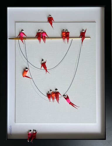 Freedom. Eka. ♥️Love di Eka Peradze, Pittura in vendita su Singulart